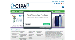 Desktop Screenshot of cfpa.com